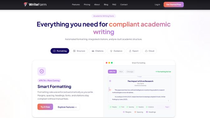 WriteForm — screenshot 1