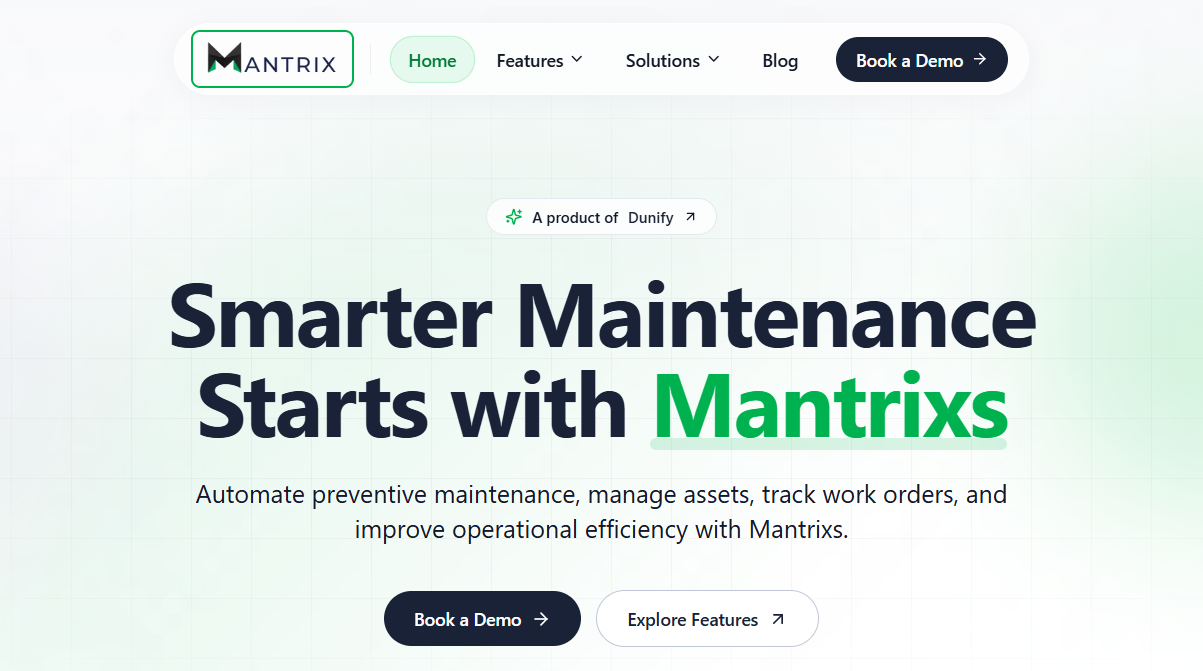 How CMMS software makes managing assets better | Mantrixs